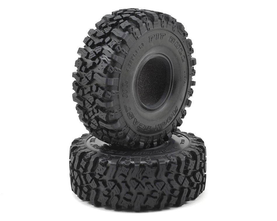 Pit Bull Tires 1.9" Rock Beast XL Scale Rock Crawler Tires w/Foams (2) (Alien)
