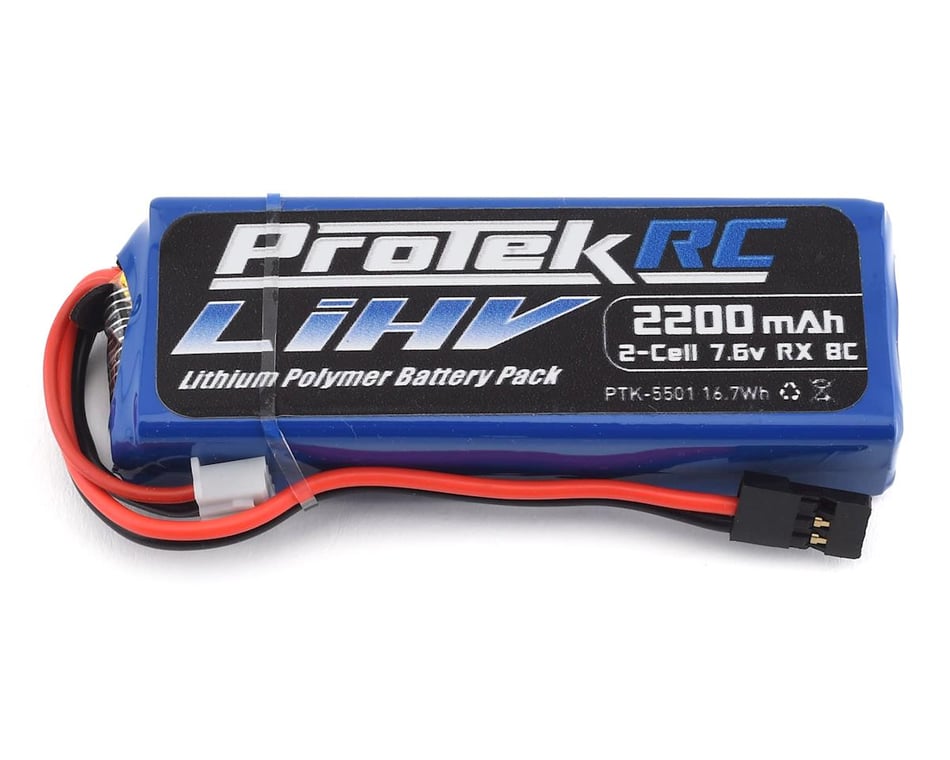 Protek Rc Hv Lipo Receiver Battery Pack Mugen Ae 8ight X 7 6v 20mah Ptk 5501 Cars Trucks Hobbytown