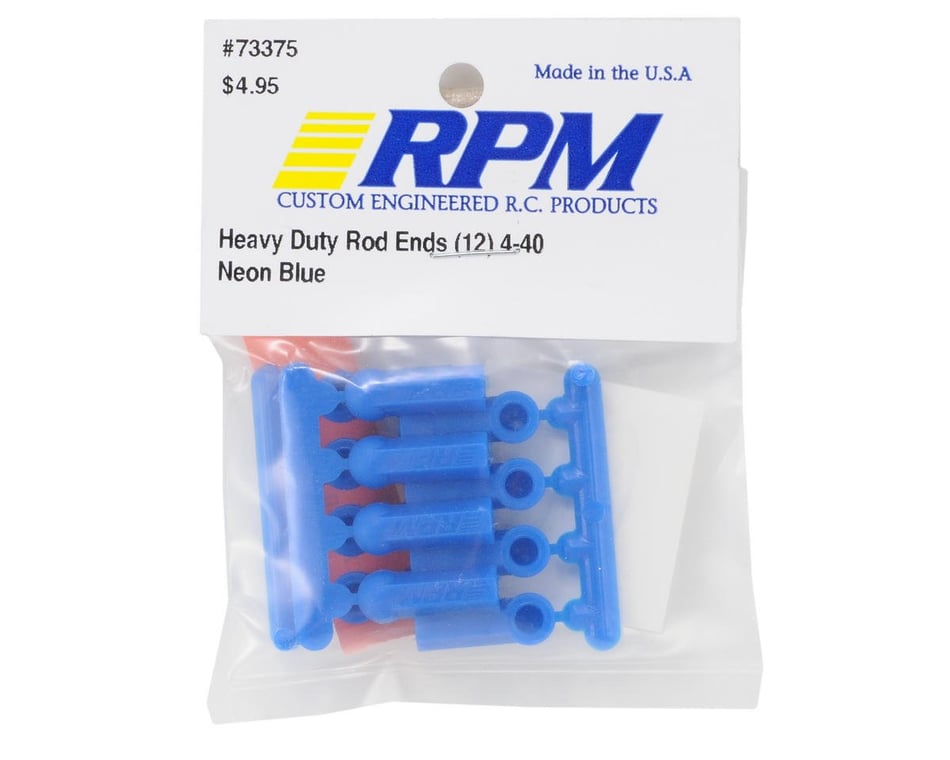 12 Blue RPM Heavy Duty Rod Ends 