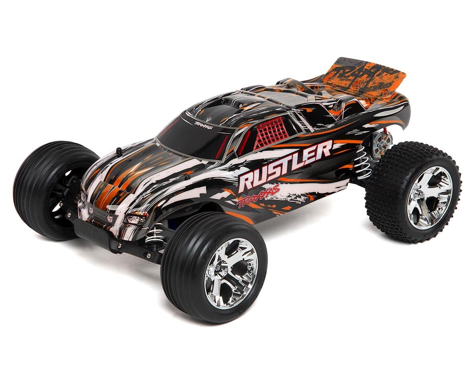 Traxxas Rustler VXL 1/10 Scale Painted Blue Multi-Color Body w/ Decals