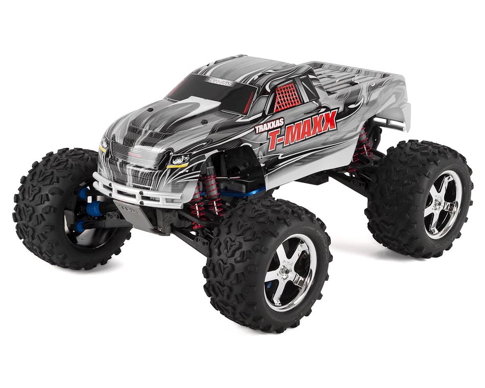 traxxas t maxx 3 3 4wd rtr nitro monster truck white tra49077 3 wht cars trucks amain hobbies traxxas t maxx 3 3 4wd rtr nitro monster truck white w tqi tsm telemetry battery dc charger