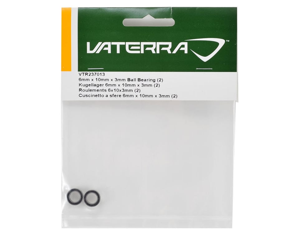 NEW Vaterra VTR237013 6 x 10 x 3mm Ball Bearing 2 FREE US SHIP