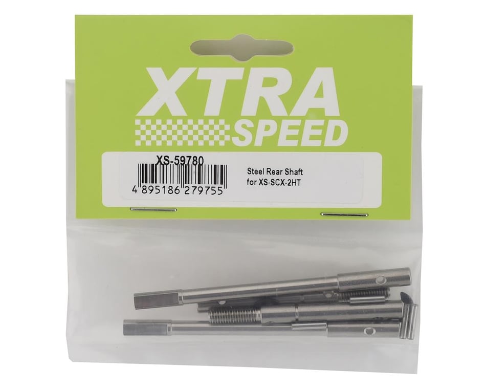 Xtra Speed Portal Axle Steel Rear Shaft For XS-SCX-2HT RC Cars Crawler #XS-59780