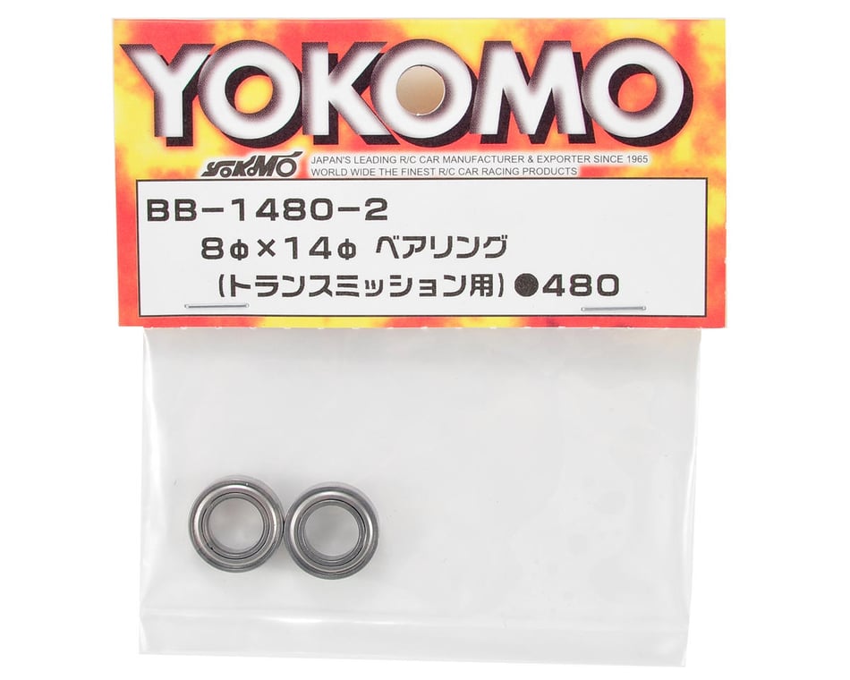 YOKBB-1480-2 2 Yokomo 8x14x4mm Bearing