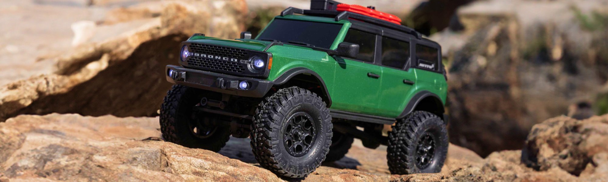 Axial SCX24 Green Ford Bronco Banner Image