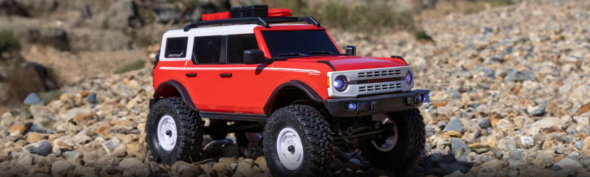 Axial SCX24 Red Ford Bronco Banner Image