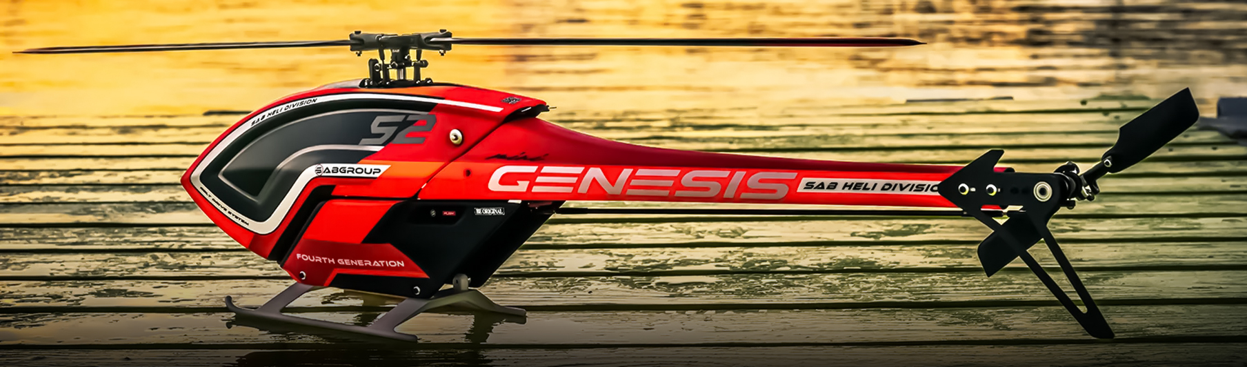 SAB Goblin Mini Genesis 420 Competition Electric Helicopter Banner Image