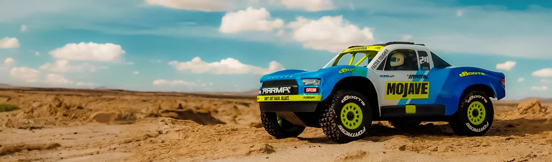 Arrma Mojave Grom MEGA 4WD 380 Banner Photo