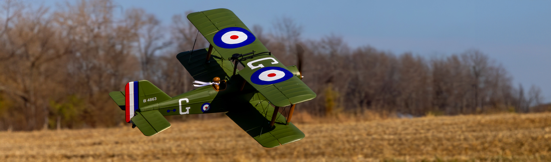 E-flite SE5a Biplane Plug-N-Play Banner Image