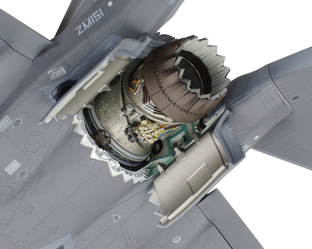 Tamiya F-35 B Lightning Nozzle Photo