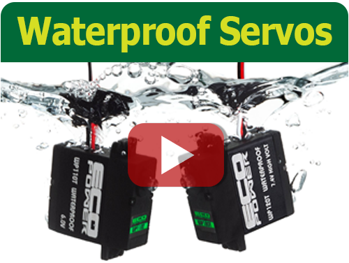 What's New: EcoPower WP110T & WP120T HV Waterproof Servos