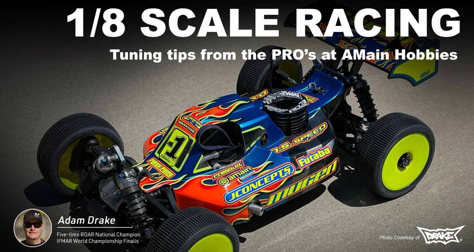 Tuning RC Eight Scale Race Cars