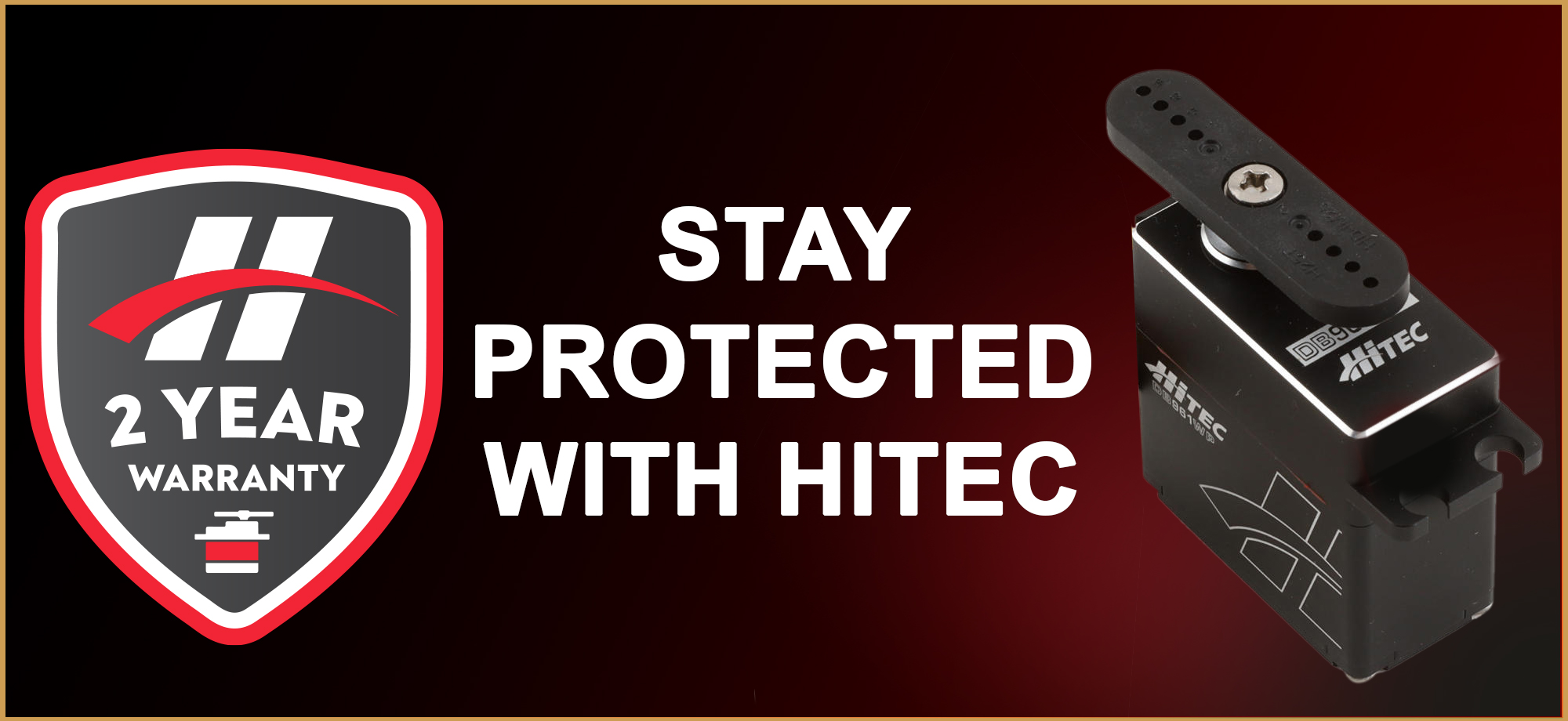 HiTec 2 Year Servo Warranty