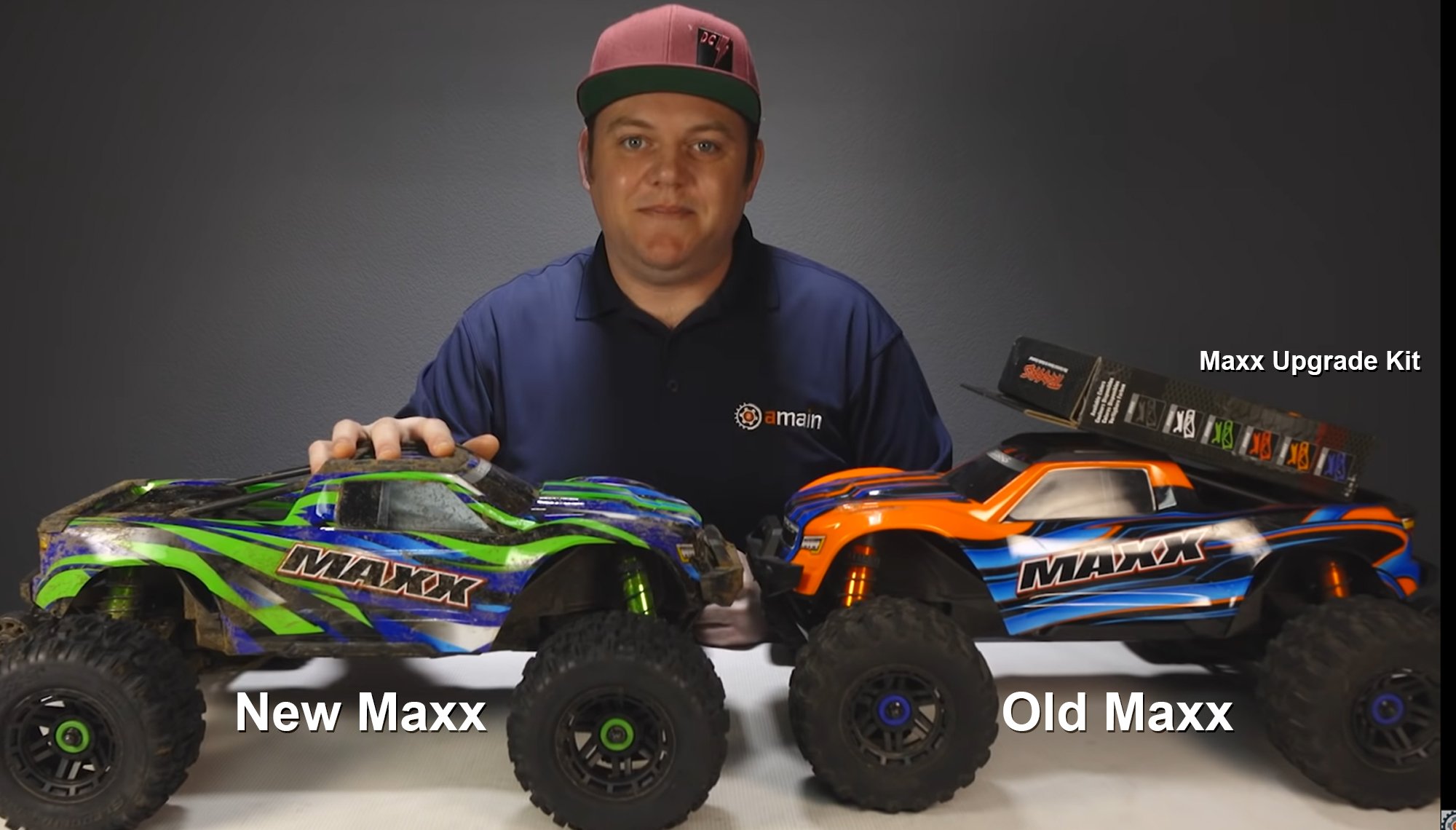 Traxxas Maxx Widemaxx vs. Original Maxx with Upgrade Kit