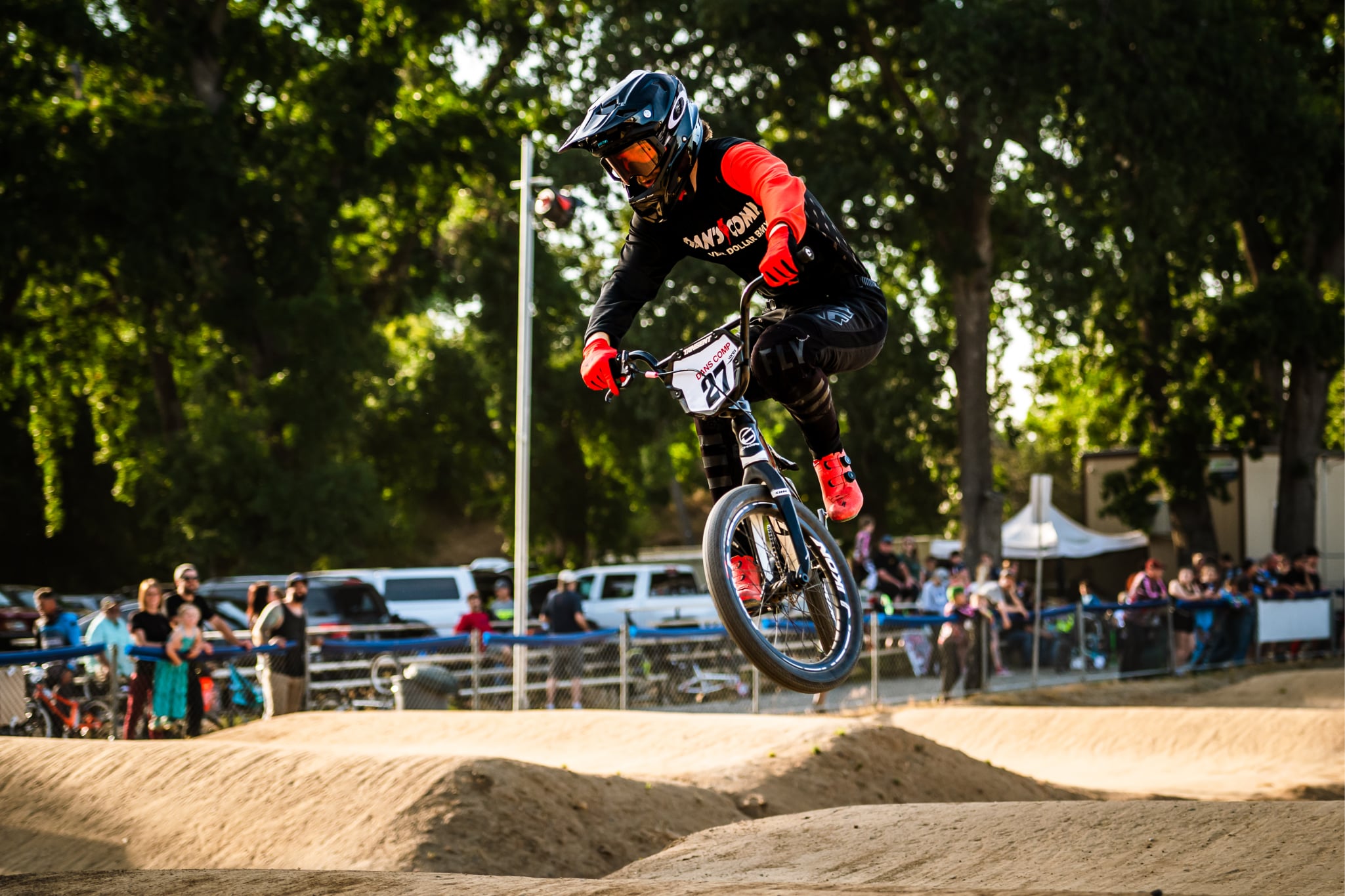 BMX racer Damian Reville.