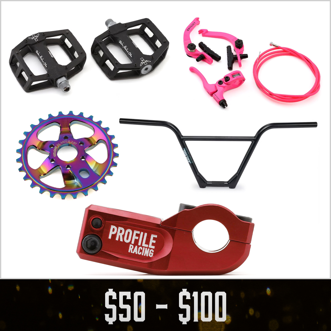 $BMX freestyle gift ideas from $50 to $100
