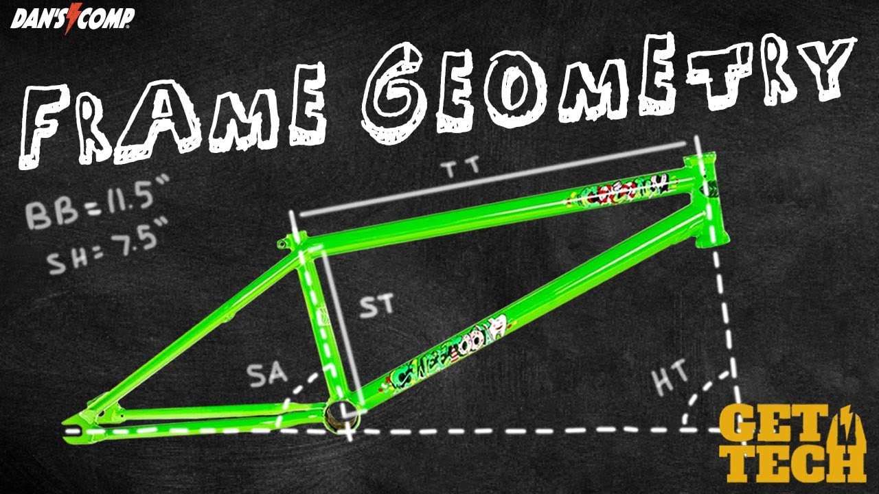 BMX frame geomtry: Why it matters.