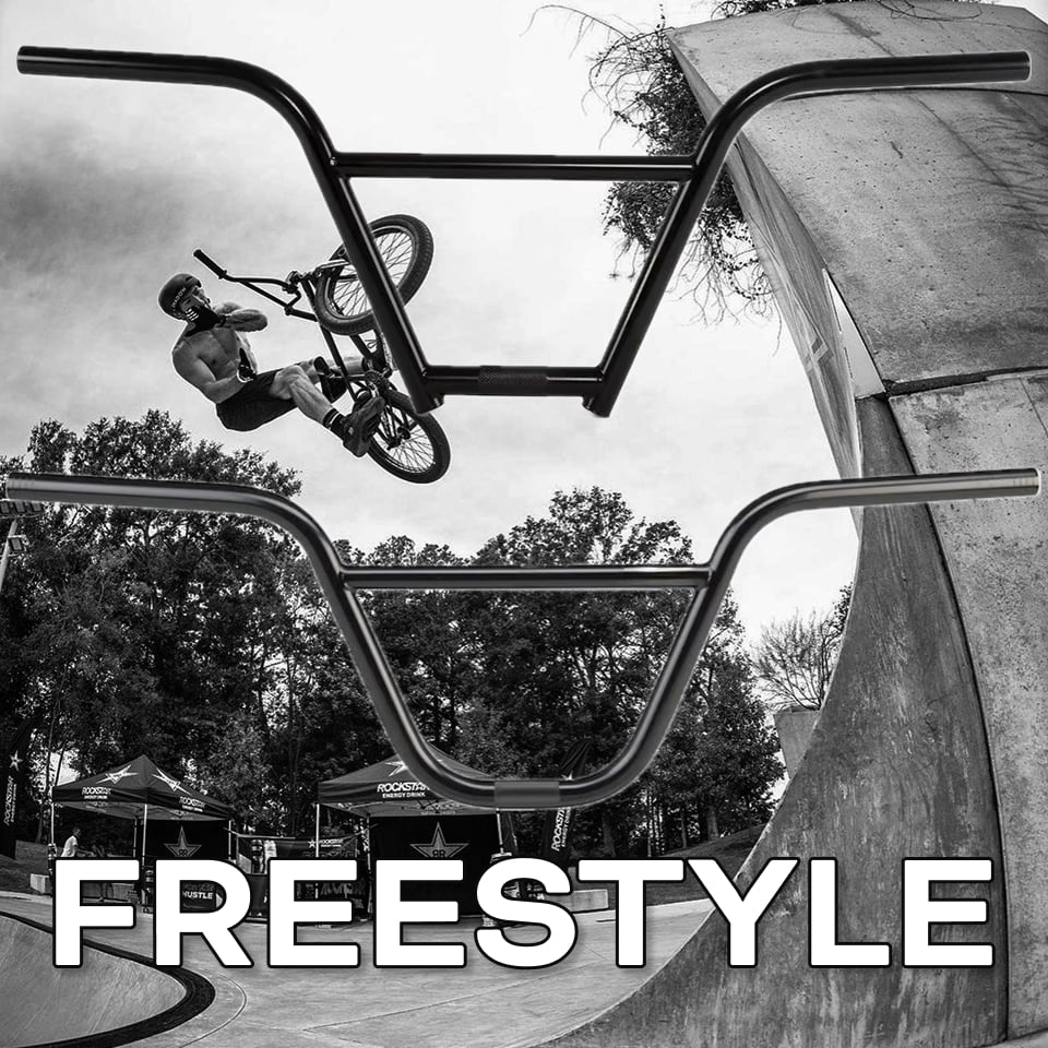 BMX freestyle handlebars.