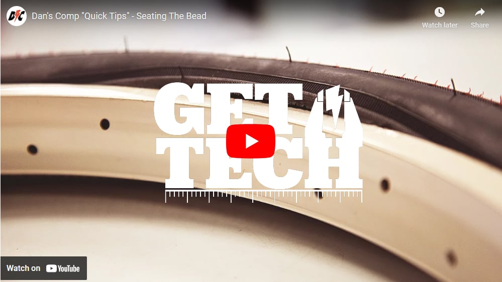 BMX Tire Installation