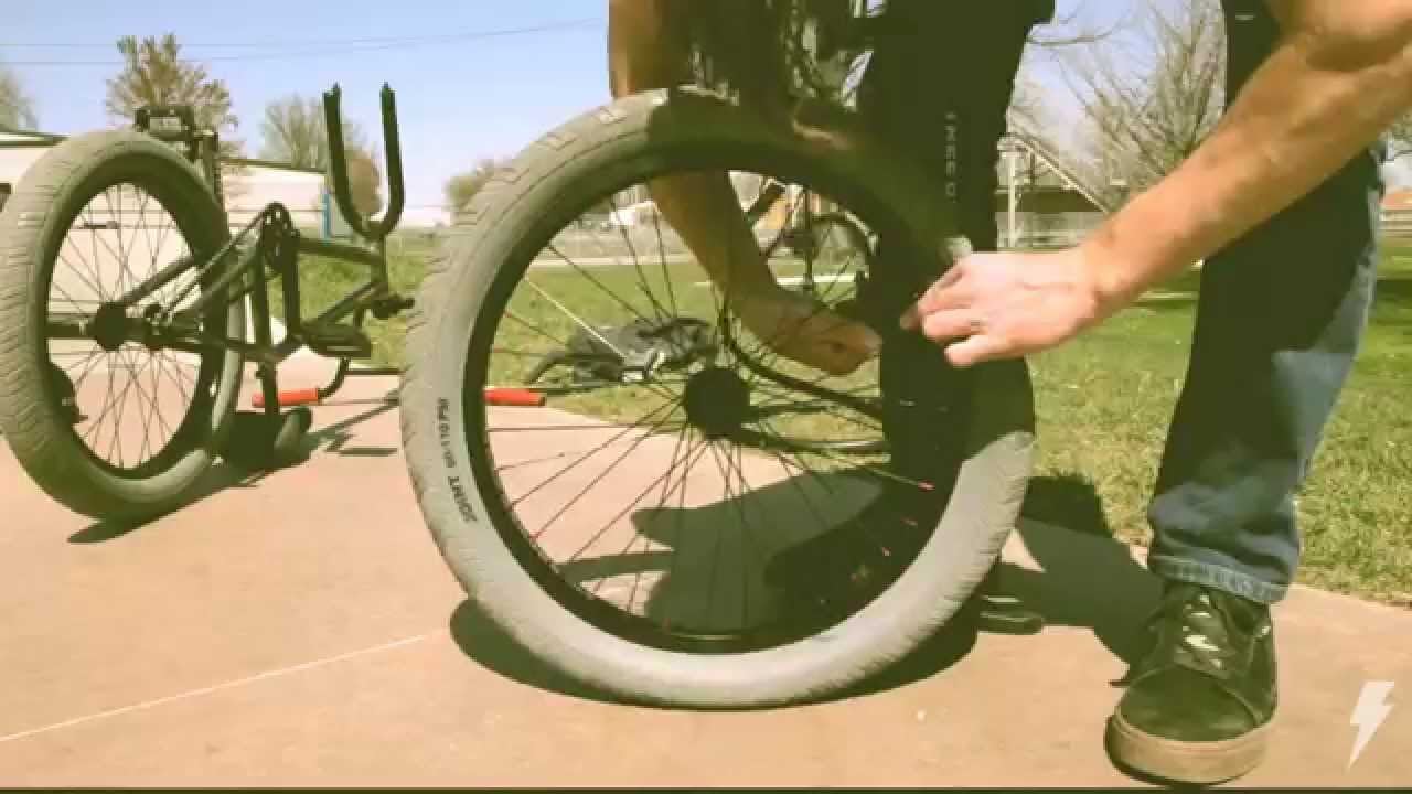 BMX Tire Installation