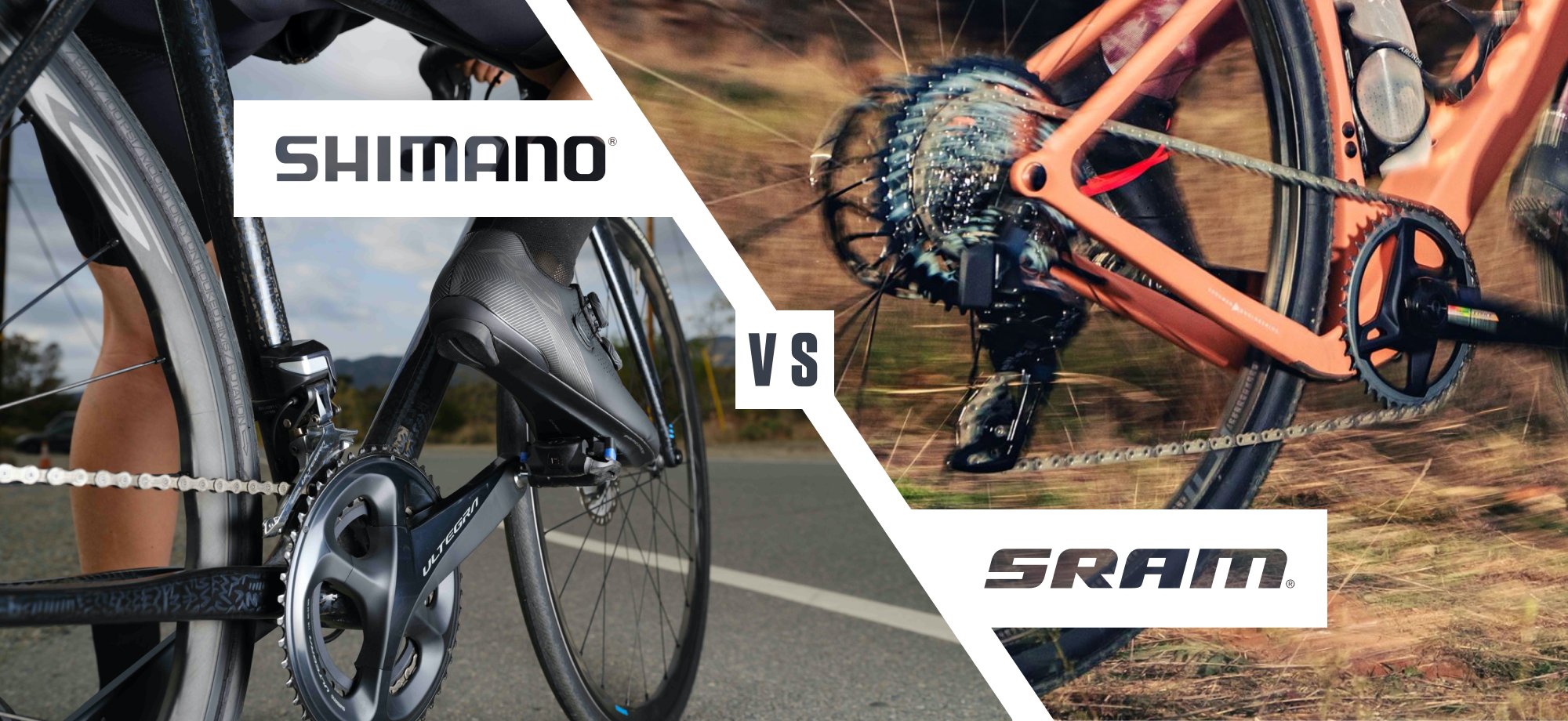 SRAM vs Shimano – AXS vs DI2 banner