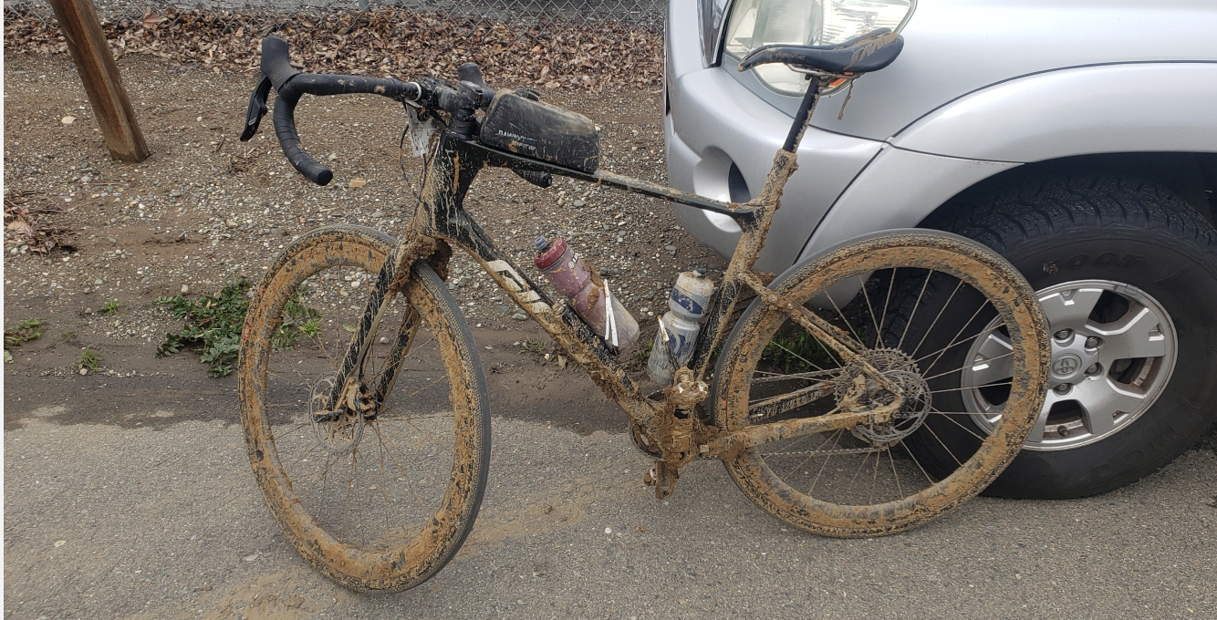 Super muddy gravel bike