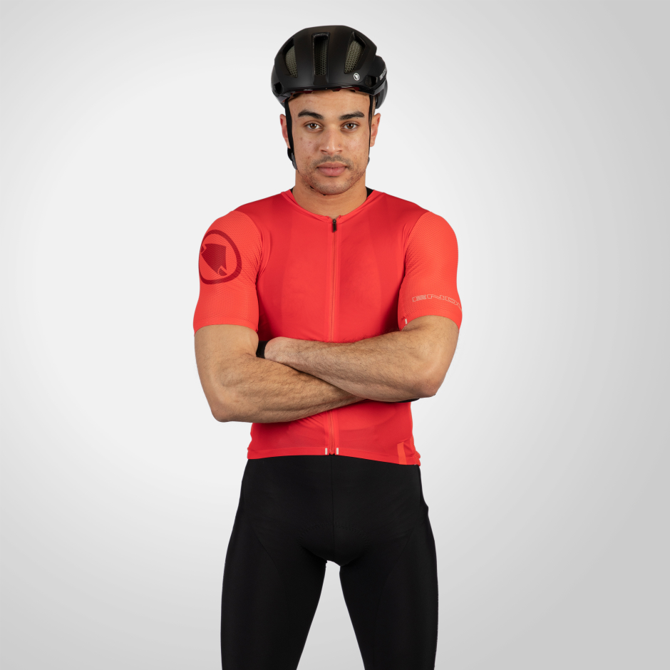 Cycling model wearing Pro SL clothing