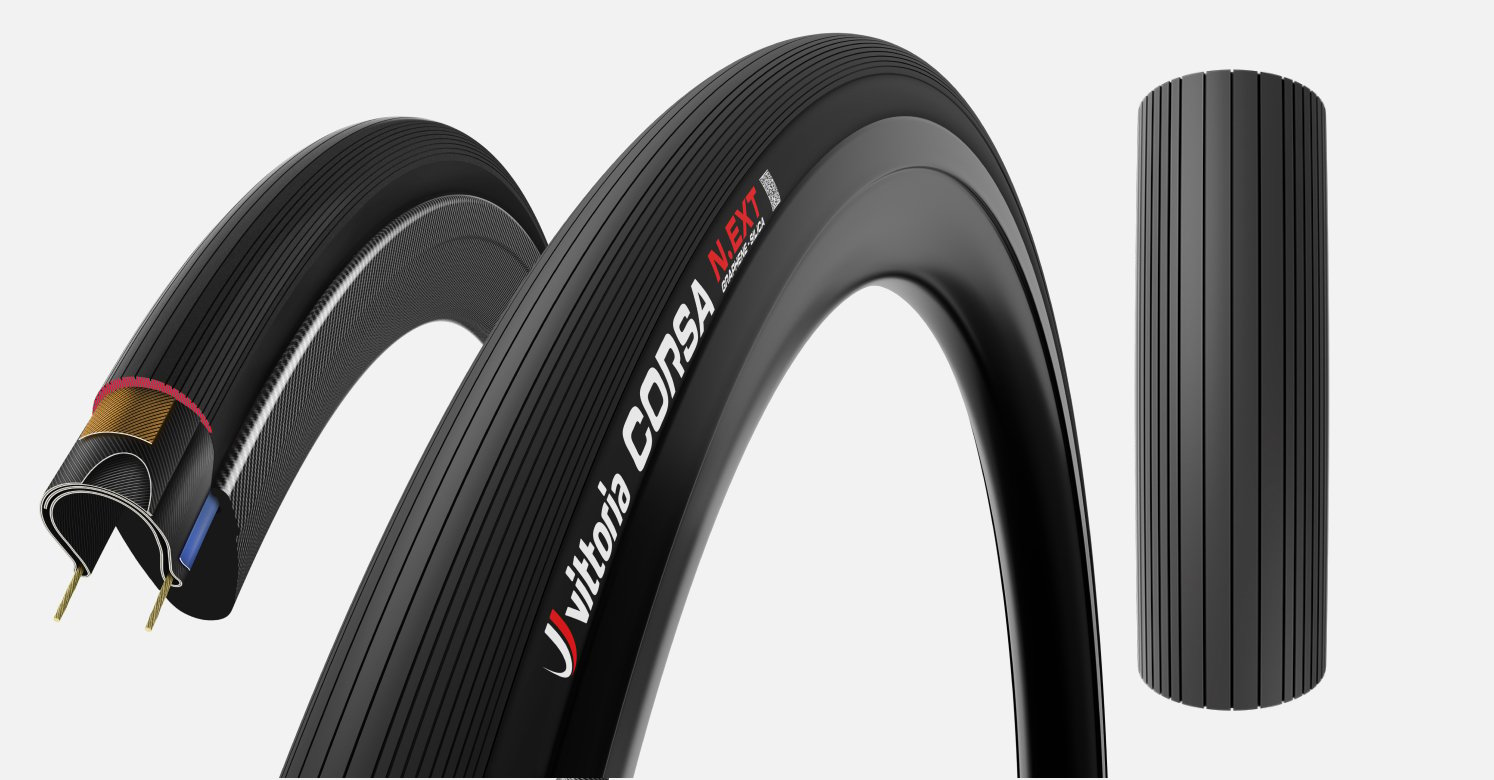 Vittoria Corsa N.ext tread and compounds