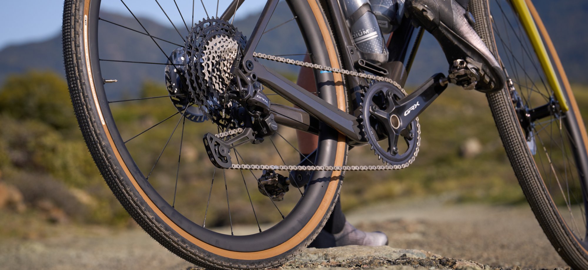 Road cyclist riding a Specialized Bike