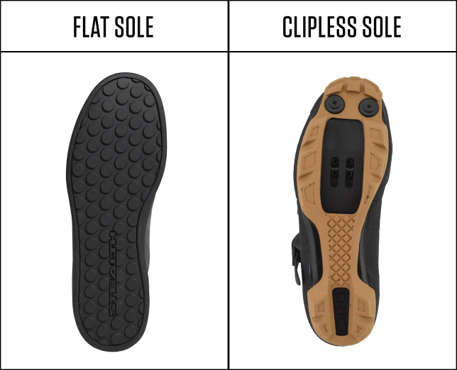 Mountain Bike SHOES: Flat Sole vs Clipless Sole