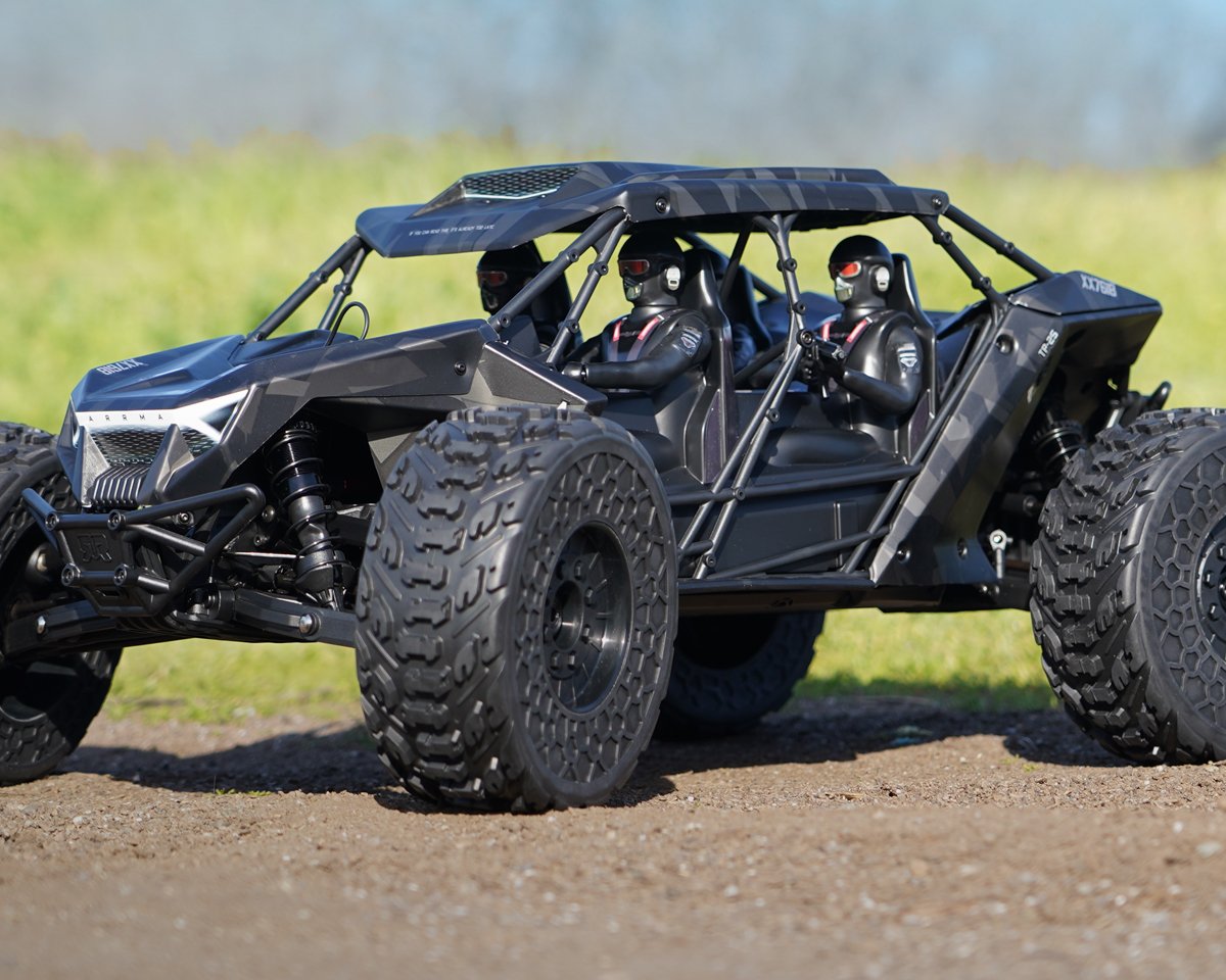Arrma Fireteam 6S BLX Basher Fast Attack RC Military Vehicle