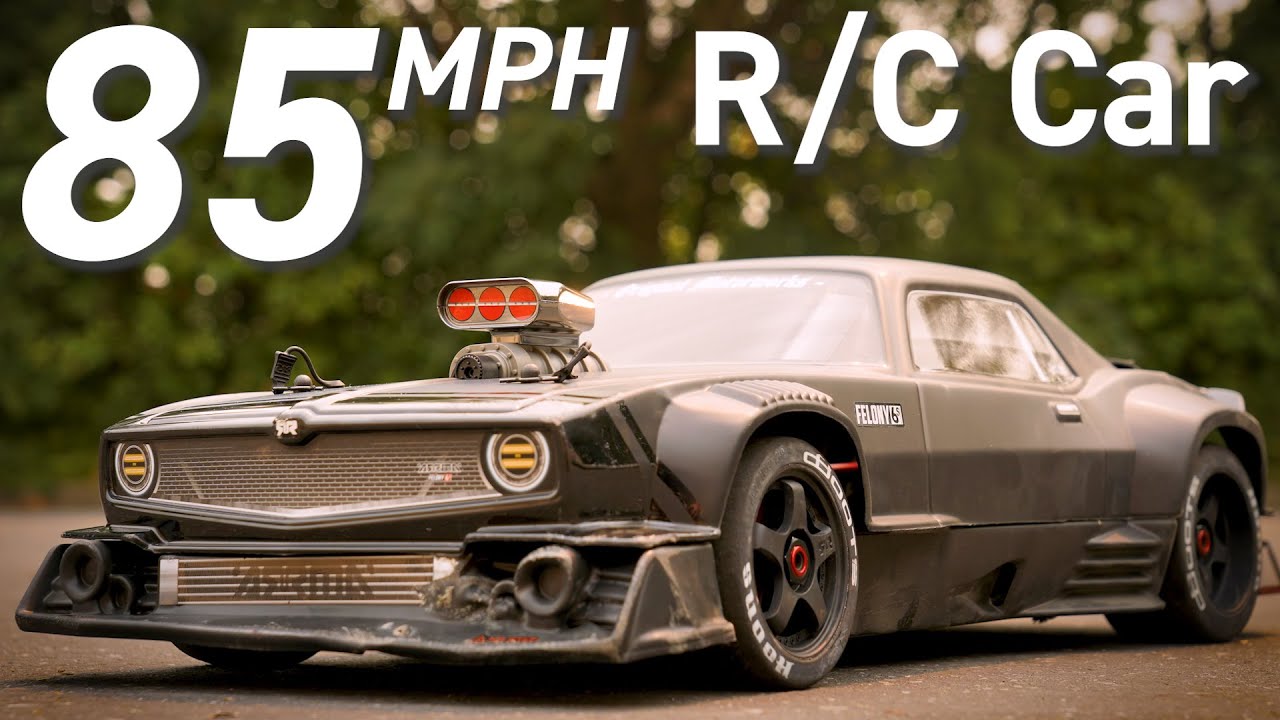 It's a Beast! The Arrma Felony 6S RTR RC Muscle Car, Speed Runs & Bashing