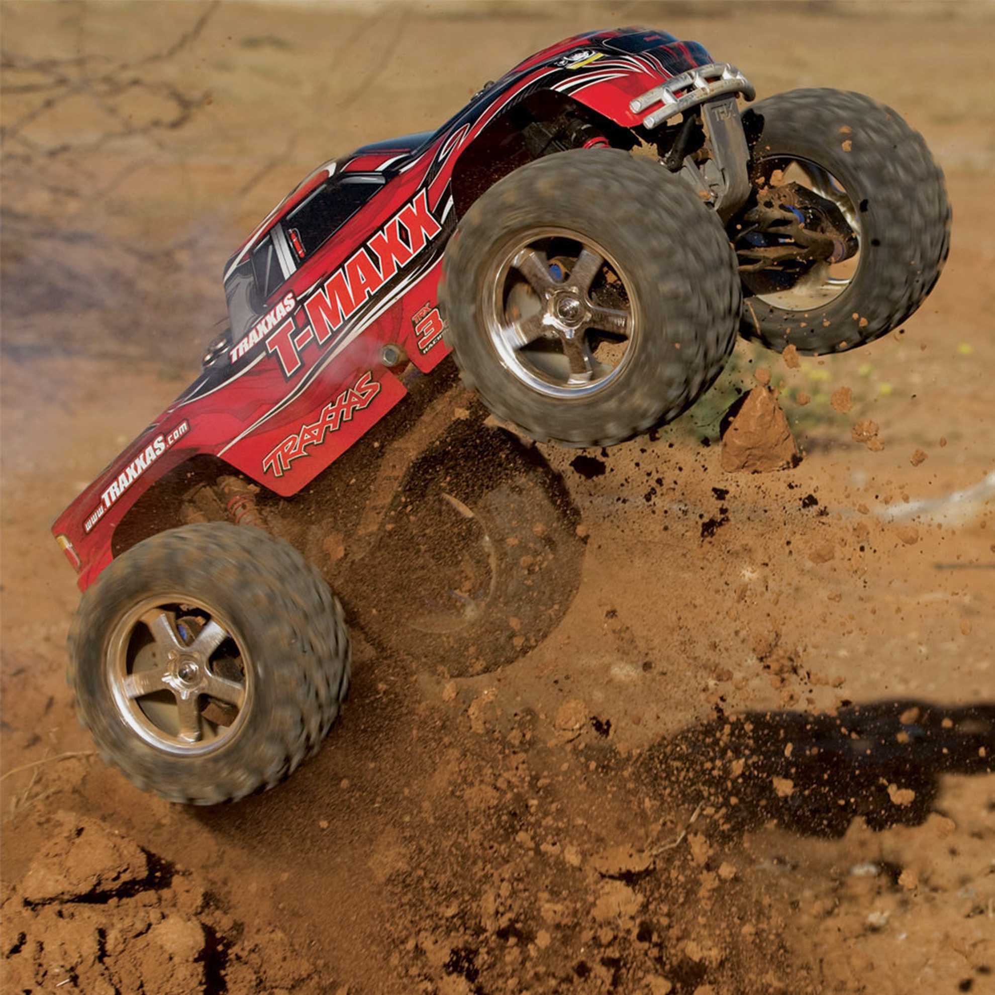 Traxxas T-Maxx 3.3 4WD RTR Nitro Monster Truck TRA49077-3-RED