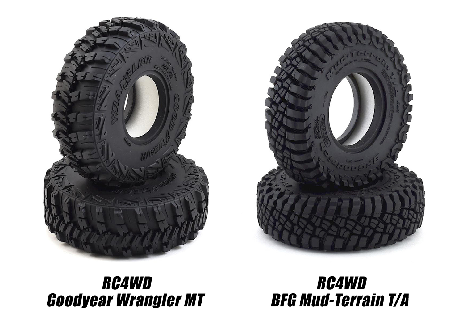 Comparing RC4WD Tire Tread