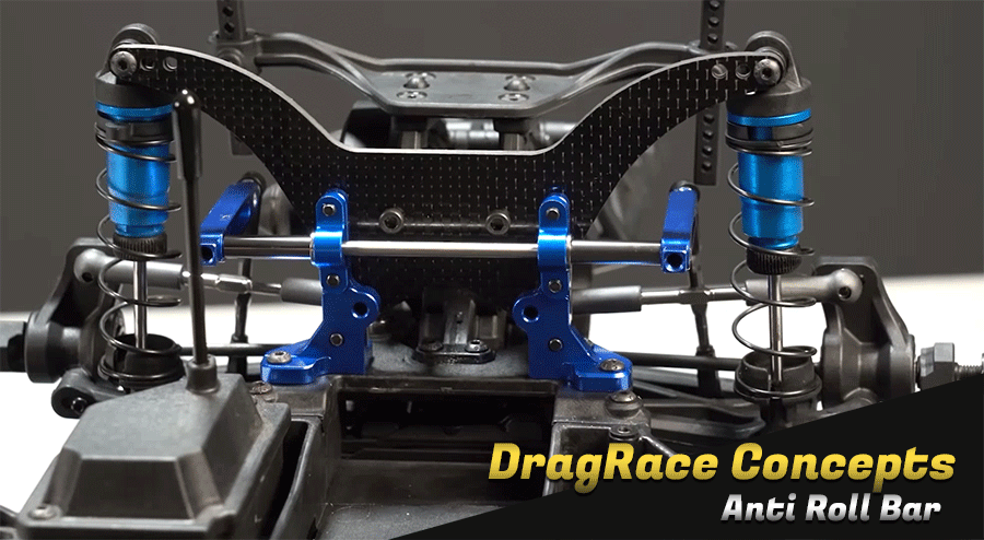 DragRace Concepts Team Associated DR10 Anti Roll Bar ARB System in Blue