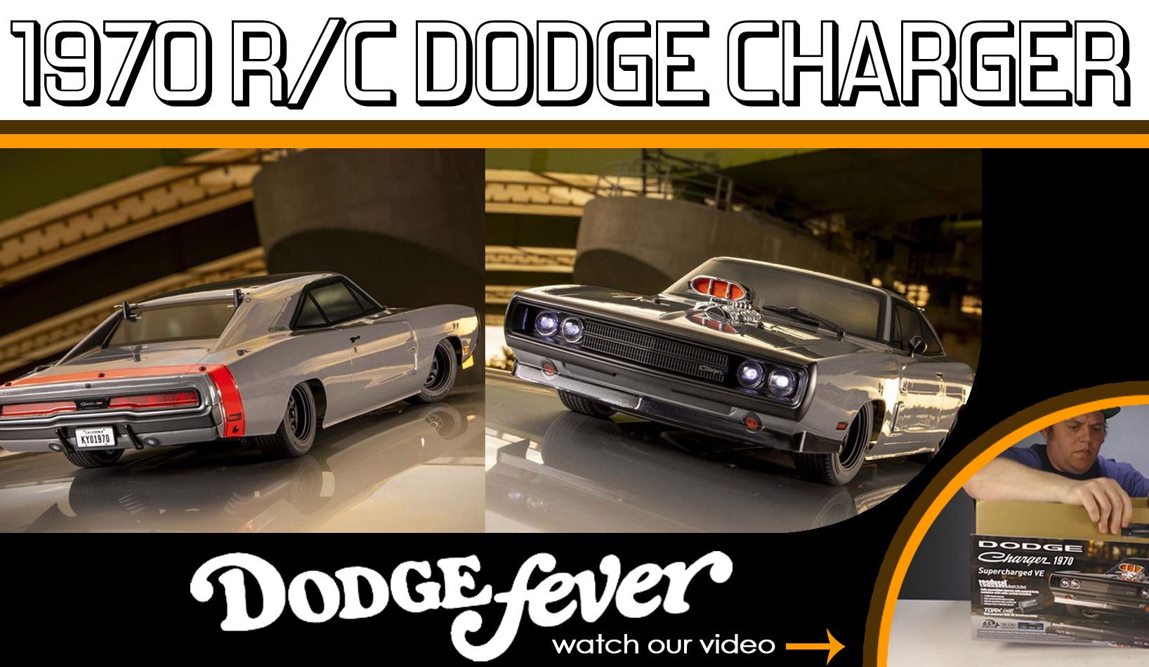 Watch the Kyosho Fazer Mk2 1970 Dodge Charger Supercharged ReadySet Review on YouTube
