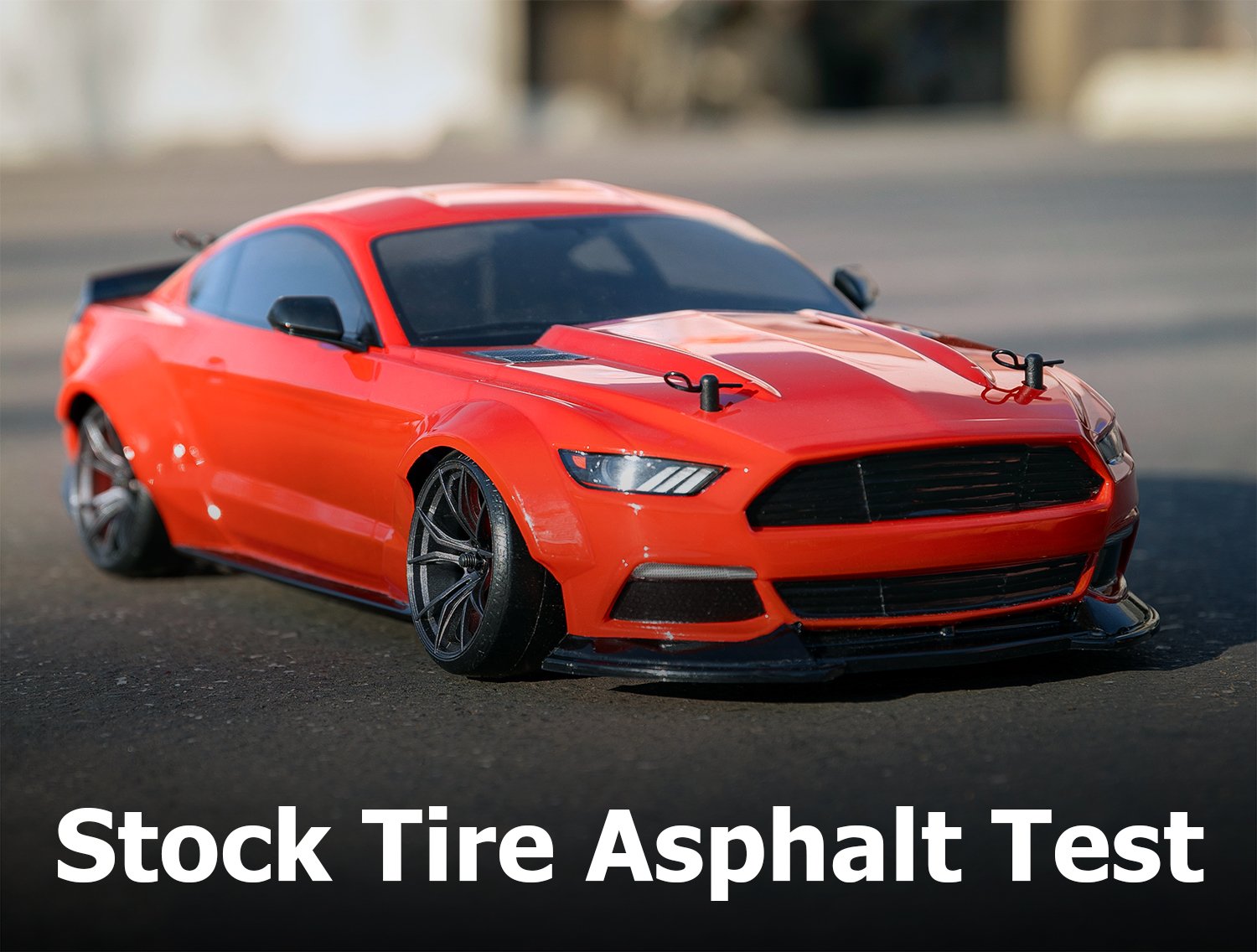 MST RMX 2.0 Stock Tire Asphalt Test