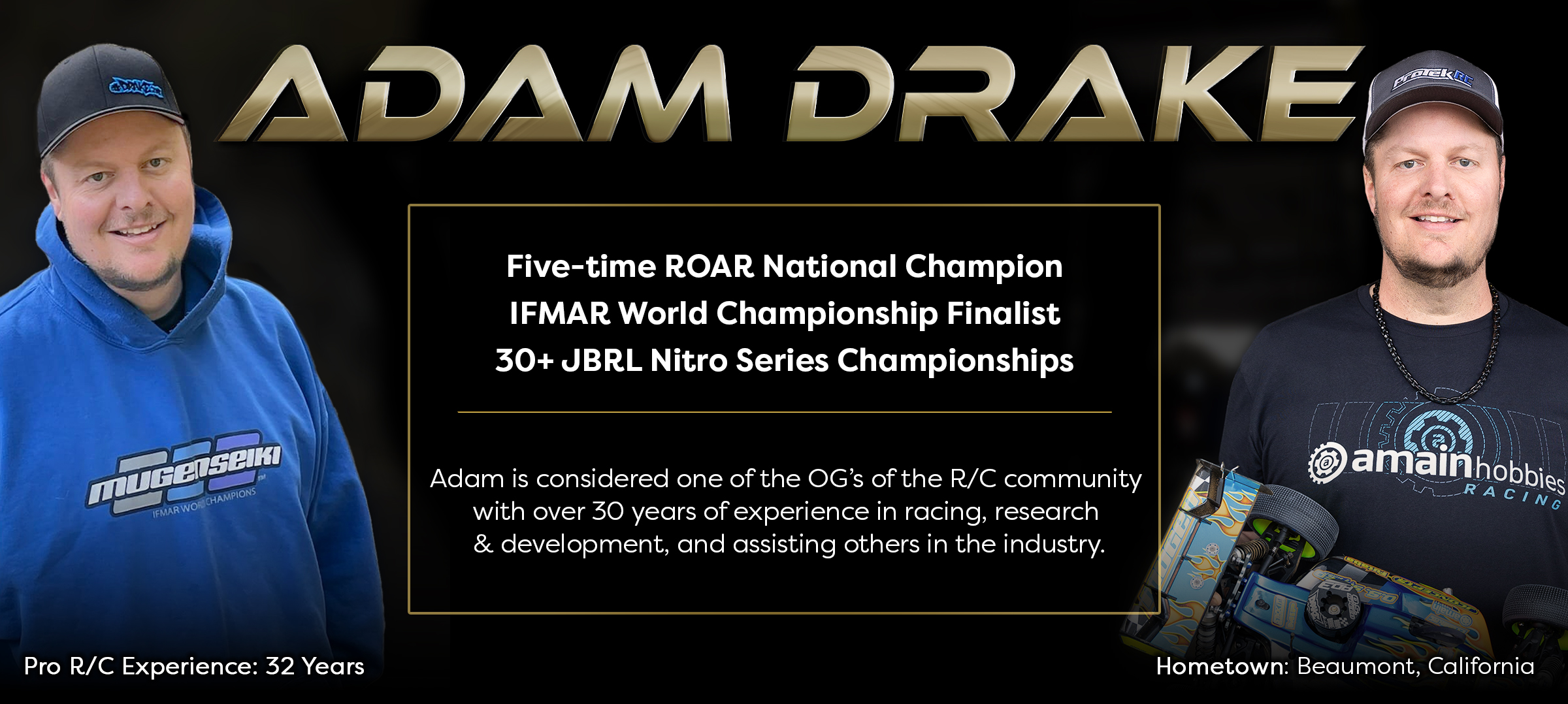 ProTek RC PRO Team Driver Adam Drake