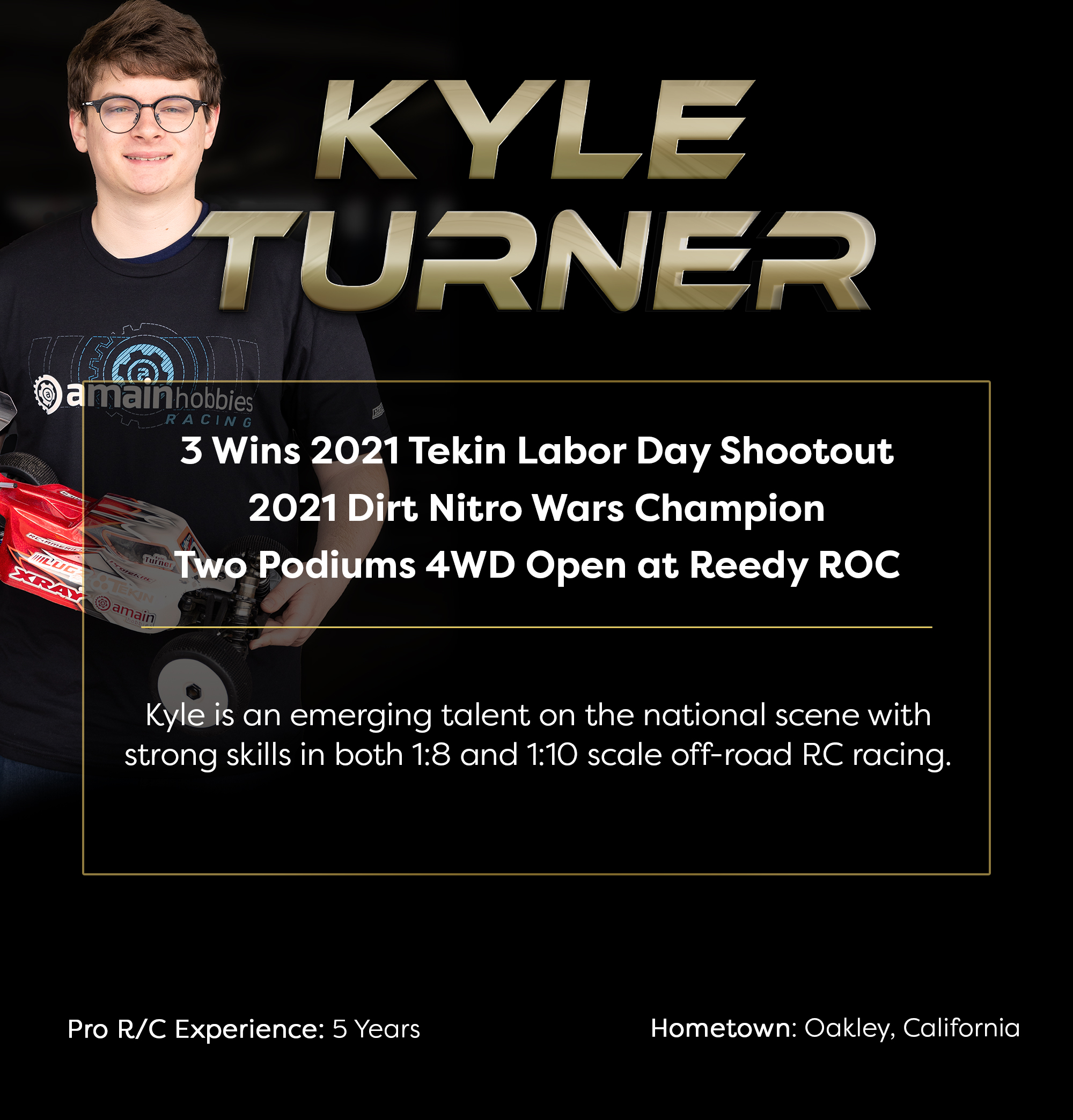 ProTek RC PRO Team Driver Kyle Turner