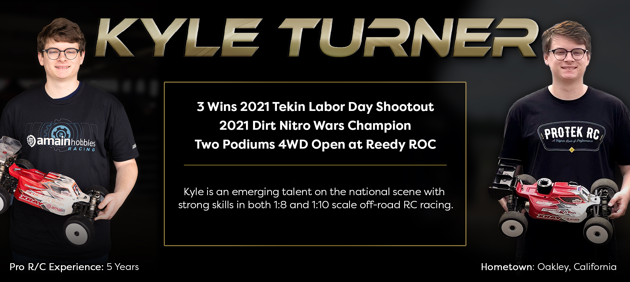 ProTek RC PRO Team Driver Kyle Turner
