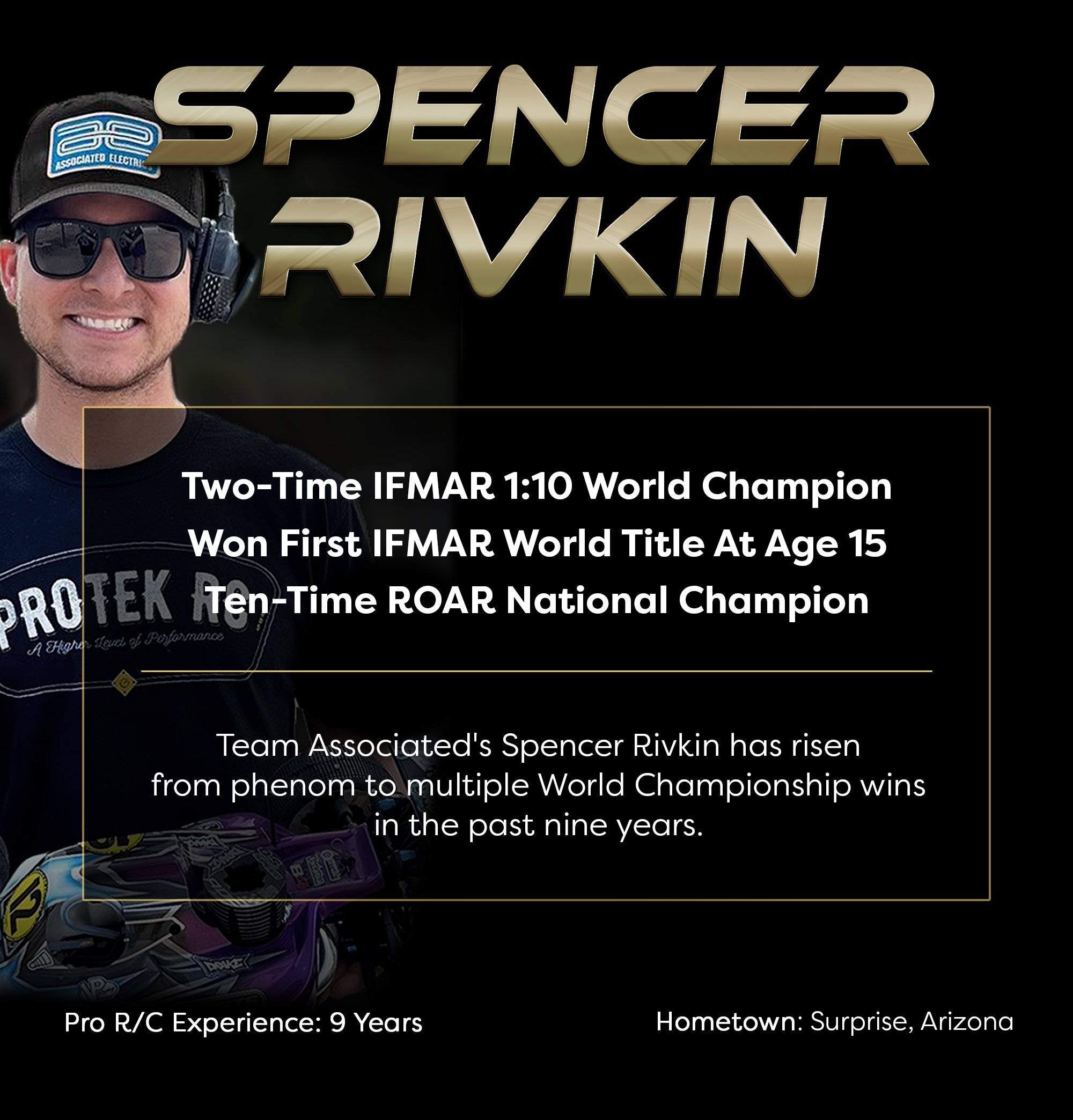 ProTek RC PRO Team Driver Spencer Rivkin