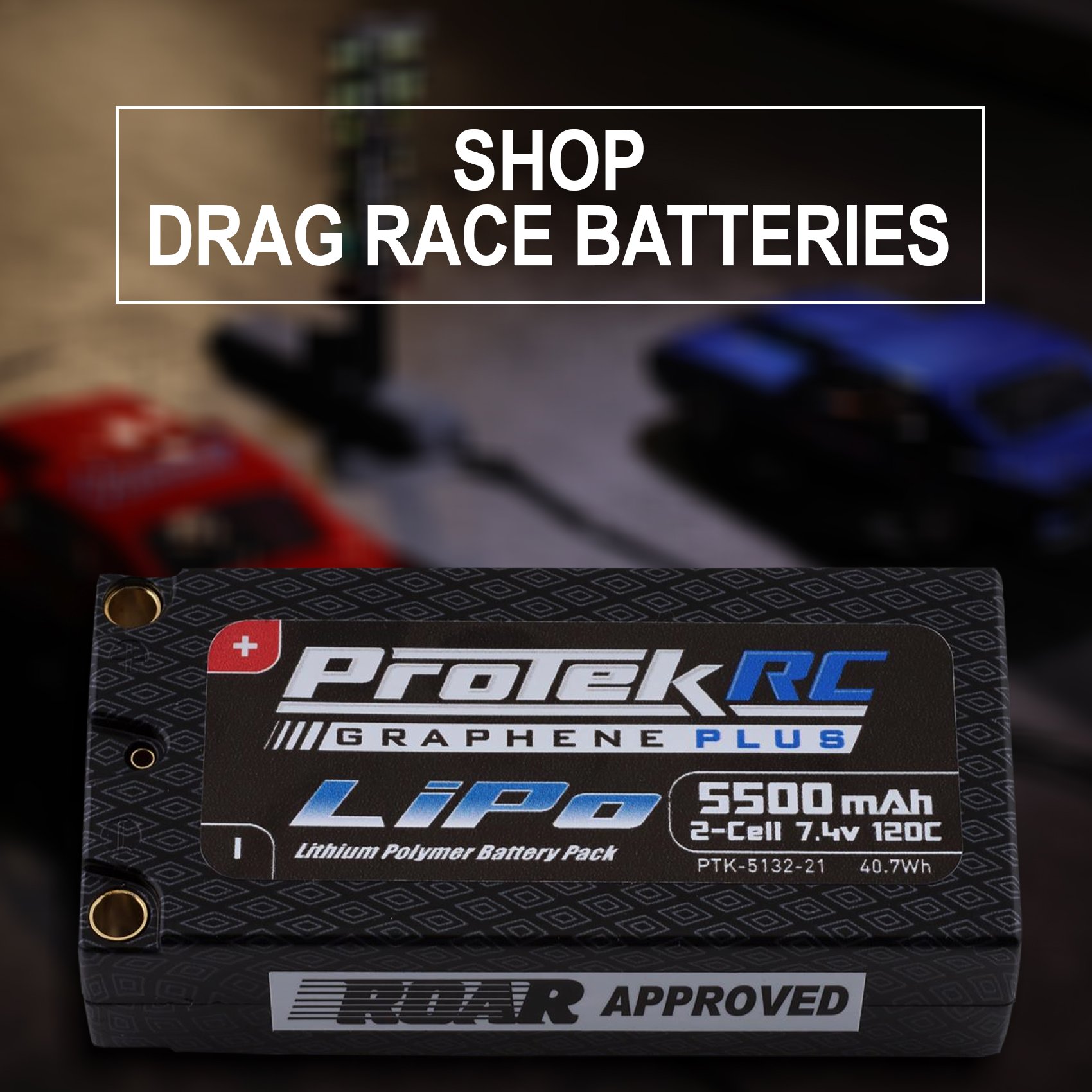 High Capacity Drag Race Batteries