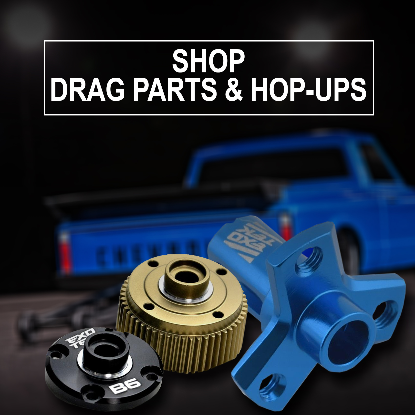 RC Drag Race Upgrade Parts