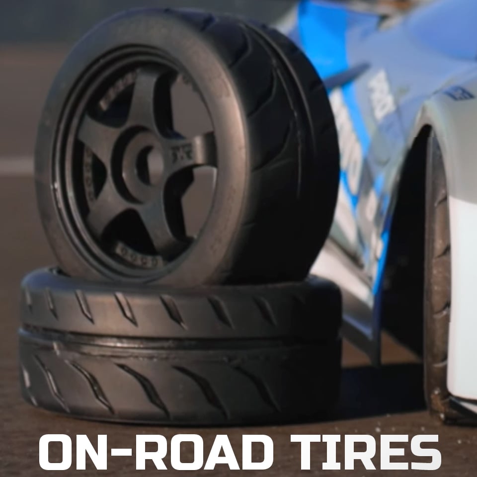 On Road RC Tires and Wheels