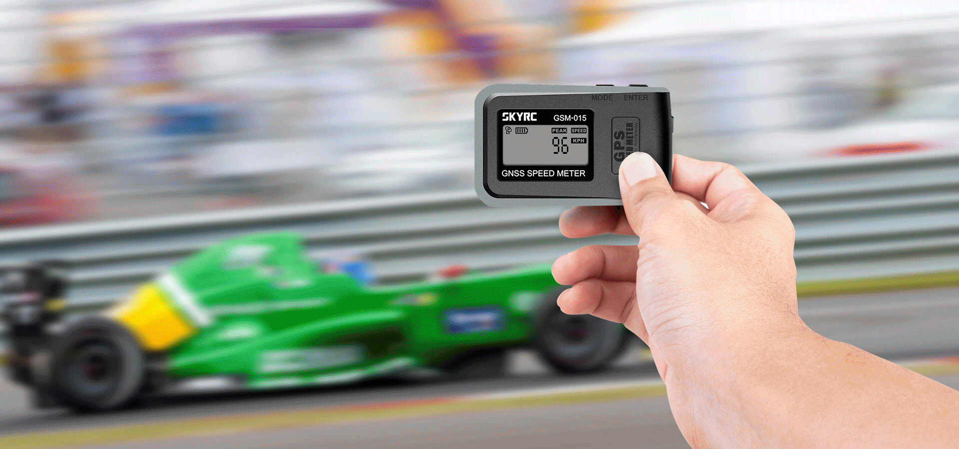 Presenting the SkyRC GPS/GNSS Speed Meter & Data Logger