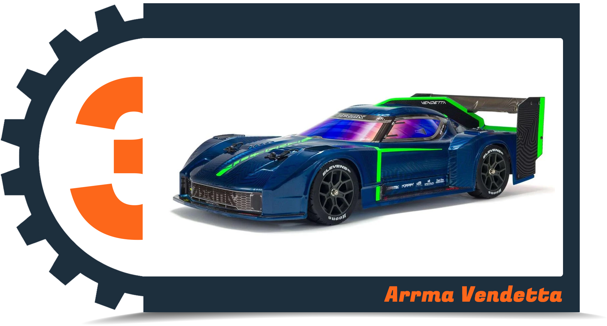Top 10 RC Cars for 2021 - Number 3 - Arrma Vendetta 3S BLX 1/8 Bash Racer