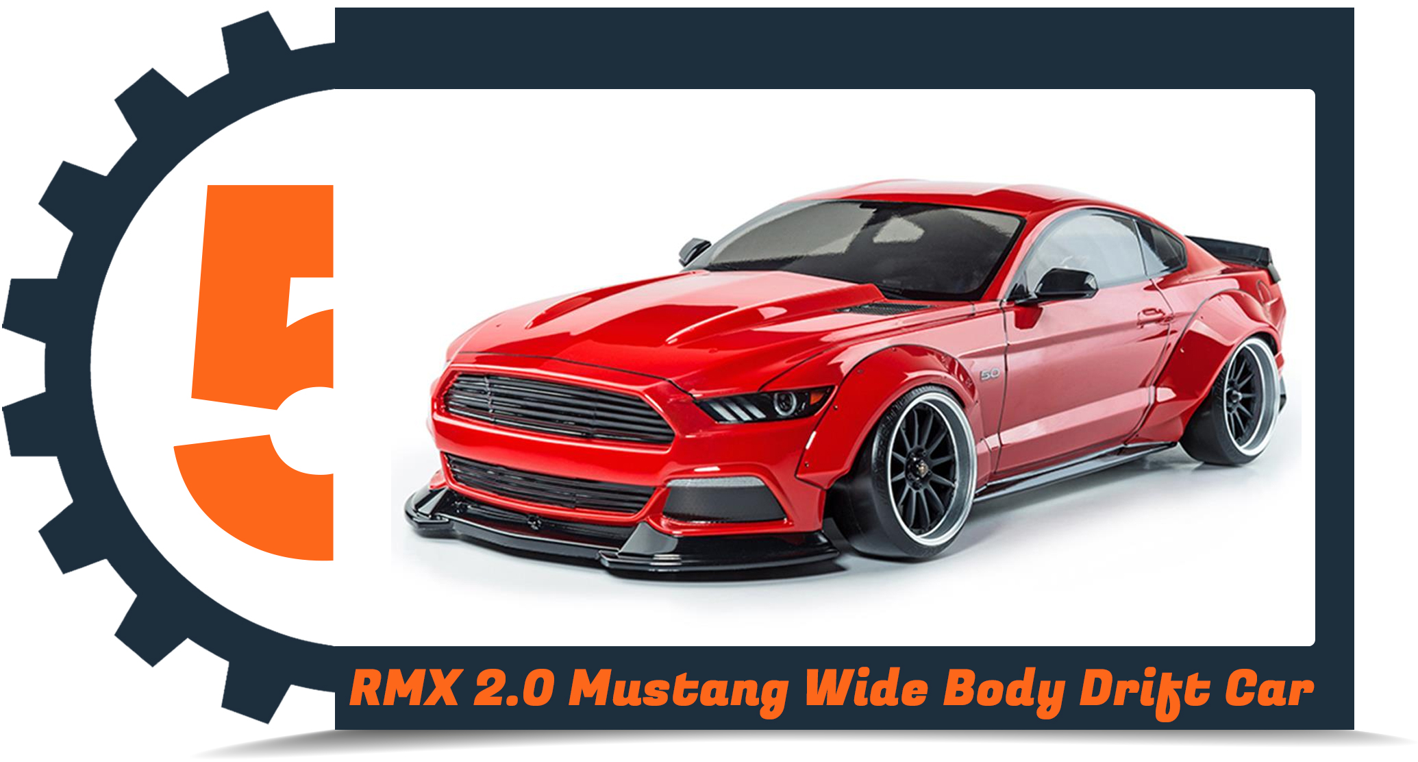 Top 10 RC Cars - Number 5 - RMX 2.0 Mustang Drift Car