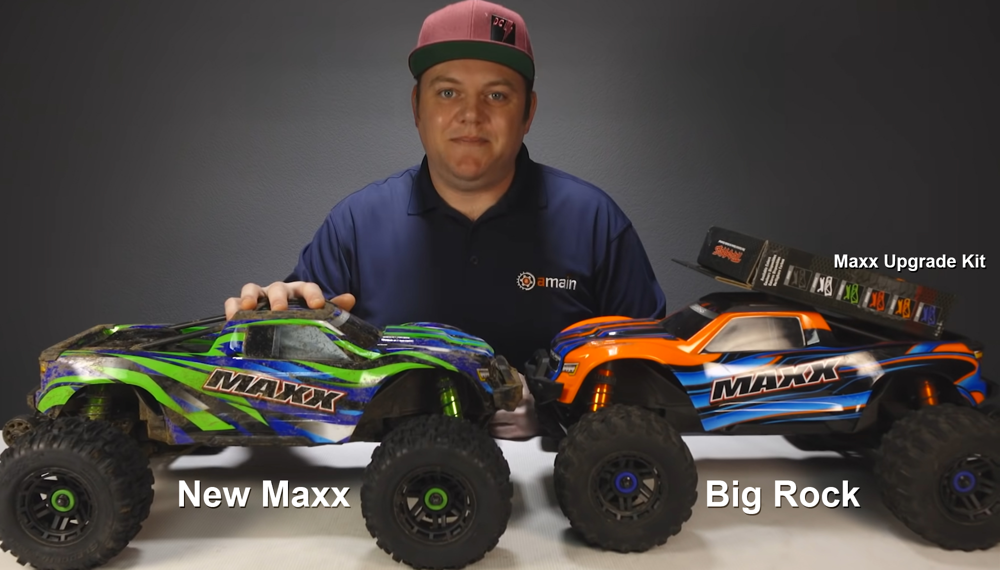Traxxas Maxx Widemaxx vs. Original Maxx with Upgrade Kit