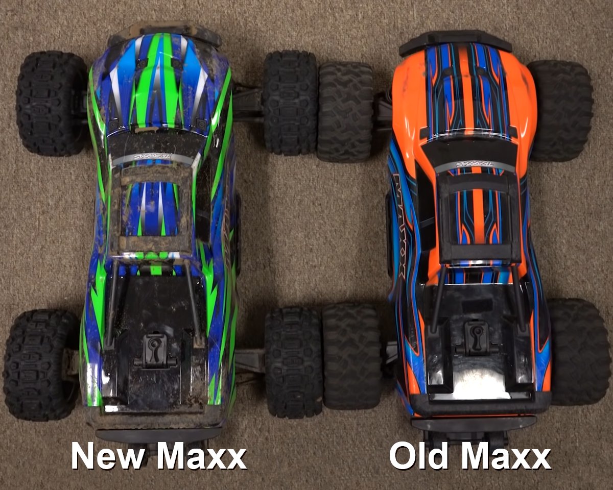 Traxxas Maxx WideMaxx vs Original Maxx