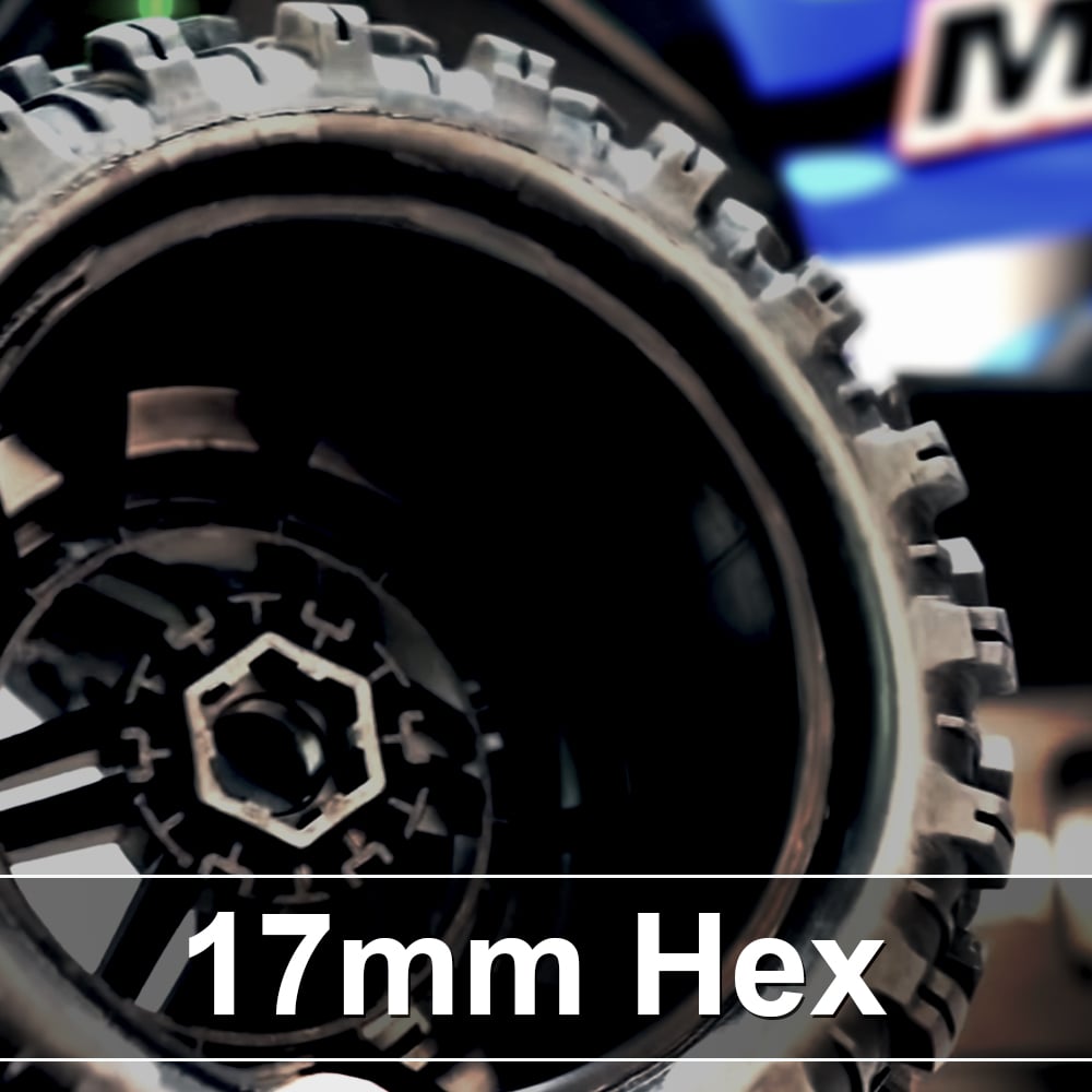 Traxxas Maxx Widemaxx 17mm Hex Wheels